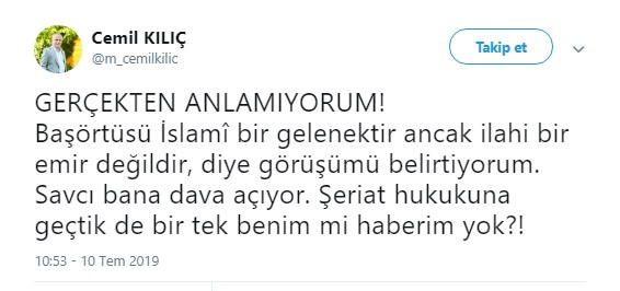 İlahiyatçı Cemil Kılıç'a soruşturma - Resim : 1