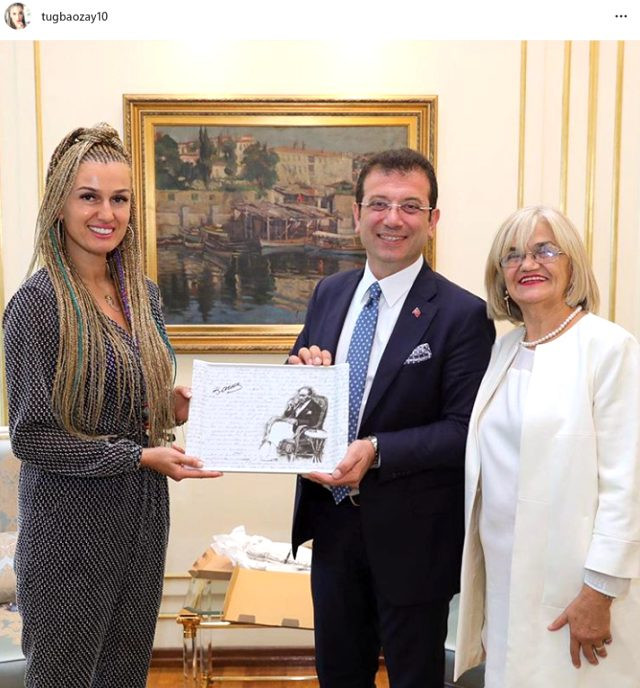 Ünlü isimden İmamoğlu'na ziyaret - Resim : 1