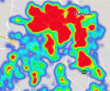 İstanbul’un koronavirüs risk haritası güncellendi - Resim : 11