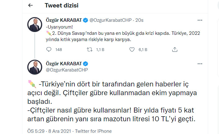 '2. Dünya Savaşı’ndan bu yana en büyük gıda krizi kapıda' - Resim : 1