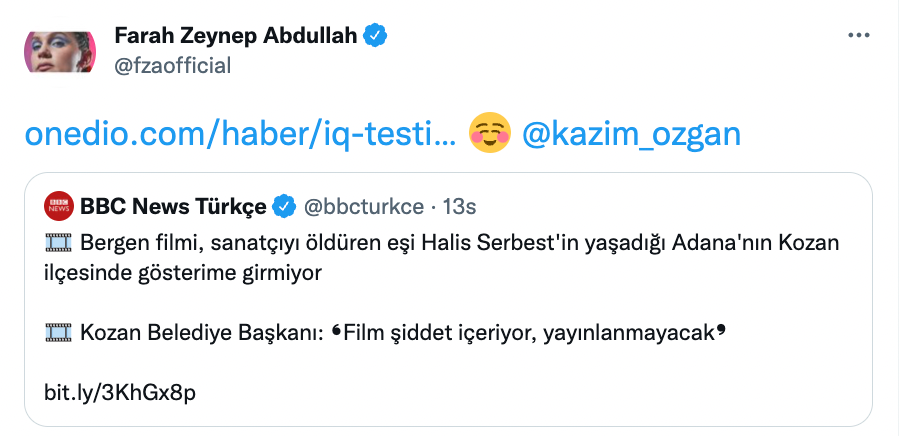 Farah Zeynep Abdullah o belediye başkanına 'IQ testi' gönderdi - Resim : 1