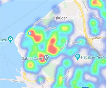 İstanbul’un koronavirüs risk haritası güncellendi - Resim : 12