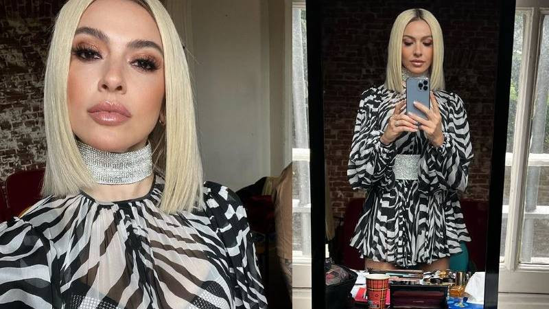 Hadise'nin yeni imajı sosyal medyada gündem oldu - Resim : 1