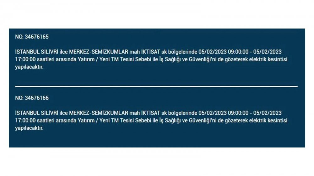 İstanbul'da elektrik kesintisi - Resim : 13