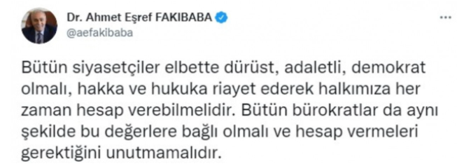 AKP'nin önemli isminden flaş 17-25 Aralık açıklaması - Resim : 1