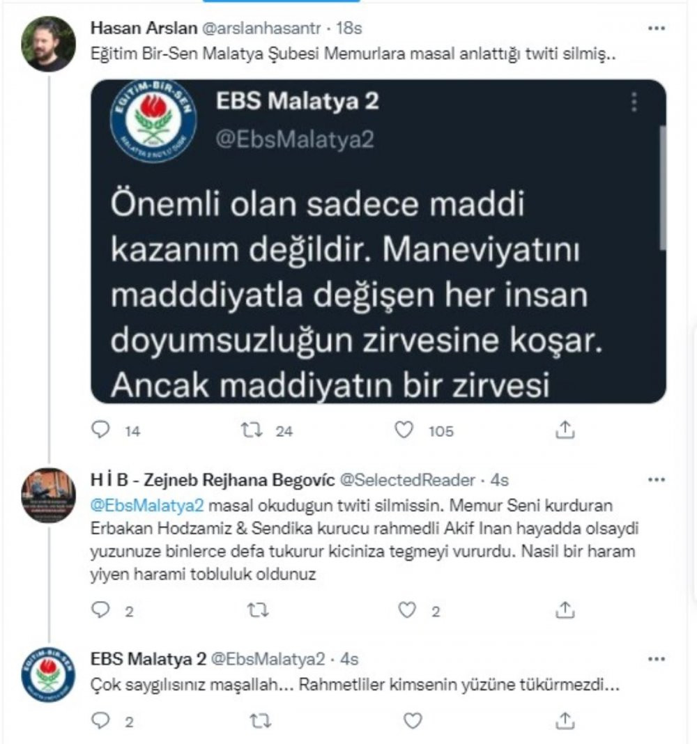 Eğitim Bir-Sen'den memur zamlarına ilişkin tepki çeken paylaşım - Resim : 2