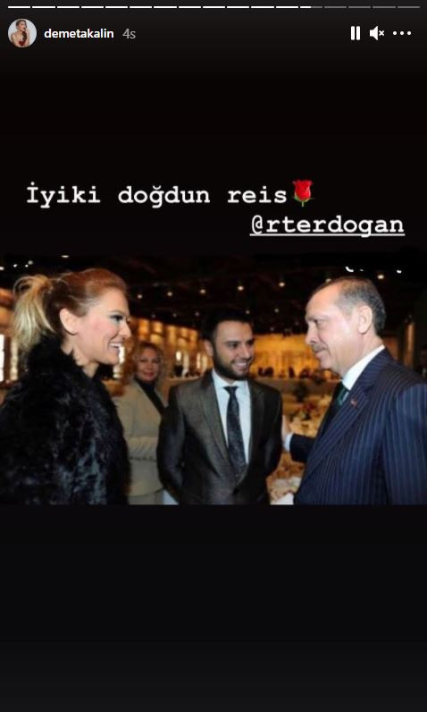 Demet Akalın'dan Erdoğan'a: İyi ki doğdun reis - Resim : 1