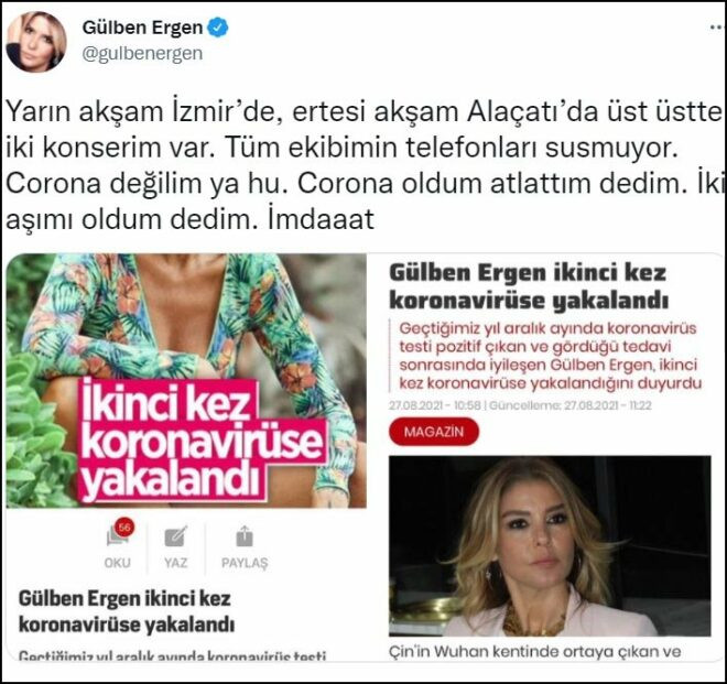 Gülben Ergen'in telefonları susmadı - Resim : 2