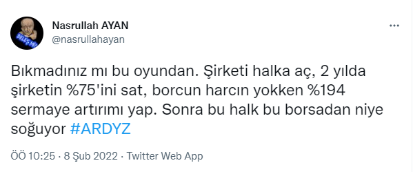 ARD Bilişim'in 'bedelli sermaye artırımı'na tepkiler çığ gibi: Bu soyguna dur de - Resim : 16