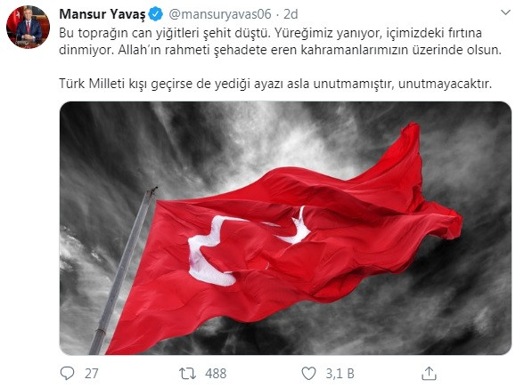 Mansur Yavaş: Yüreğimiz yanıyor - Resim : 1