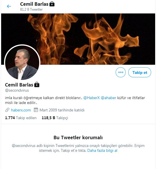 Yandaş Cemil Barlas'tan 65 yaş üstü vatandaşlara ağza alınmayacak sözler  - Resim : 2