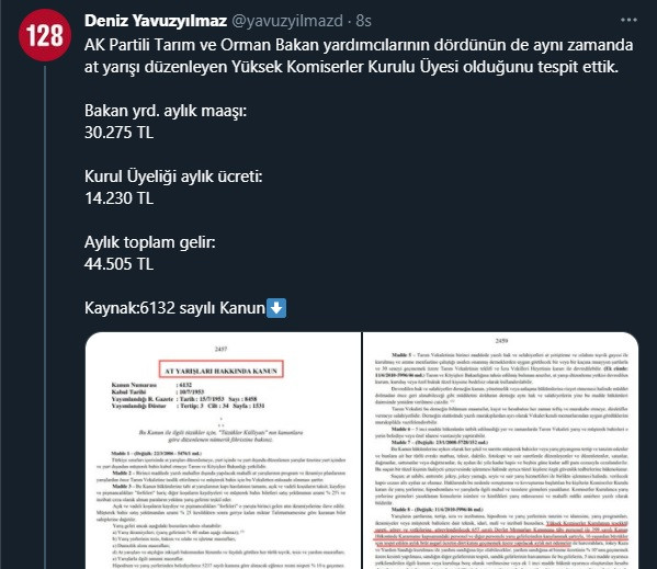 4 bakan yardımcısının daha çift maaşlı olduğu ortaya çıktı - Resim : 1