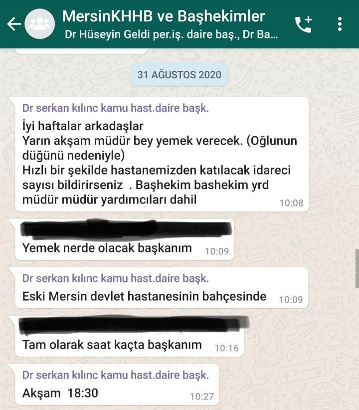 Oğlu için düğün yemeği veren İl Sağlık Müdürü, 'Yalan ve iftira' demişti - Resim : 1