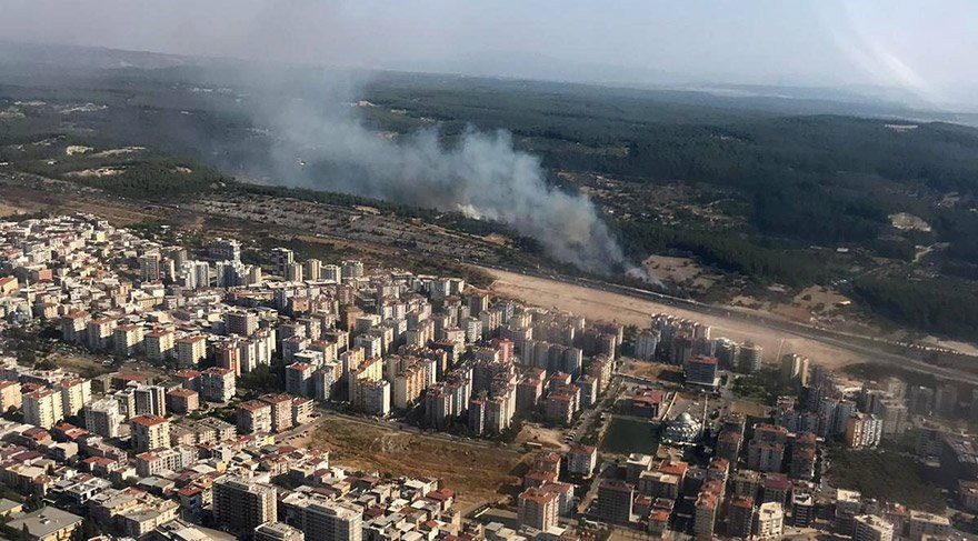 Buca’da yanan samanların alevi ormana sıçradı - Resim : 2