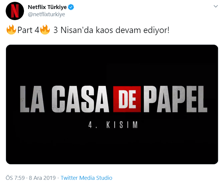 La Casa de Papel'in dördüncü sezon tarihi belli oldu - Resim : 1