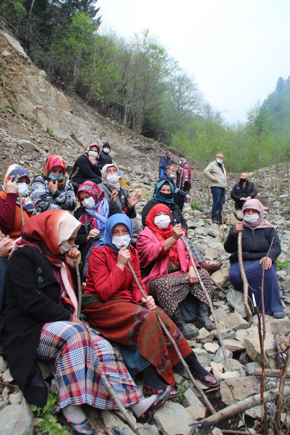 Rize’nin doğasına göz koyan Cengiz İnşaat’a karşı yöre halkı direnişte - Resim : 1