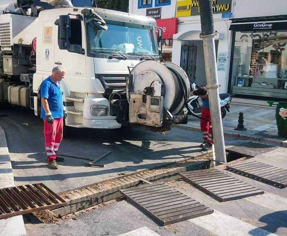 Bodrum Belediyesi'nden su taşkını ve sel riskine karşı önlem - Resim : 1