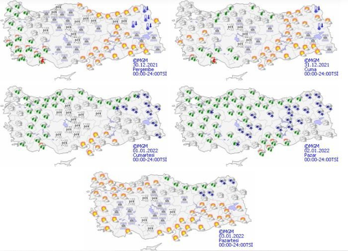 Meteoroloji'den kuvvetli yağış uyarısı - Resim : 1