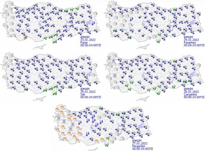 Kar yağışı ne kadar sürecek? Meteoroloji açıkladı - Resim : 1
