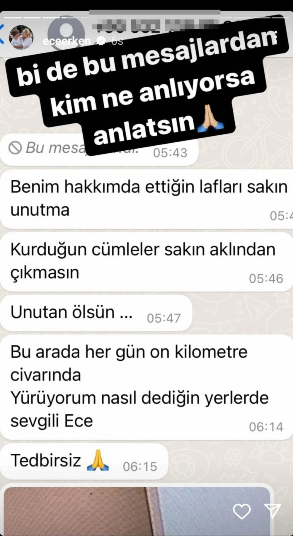 Ece Erken, ölen eşinin ağabeyi tarafından tehdit edildi - Resim : 1