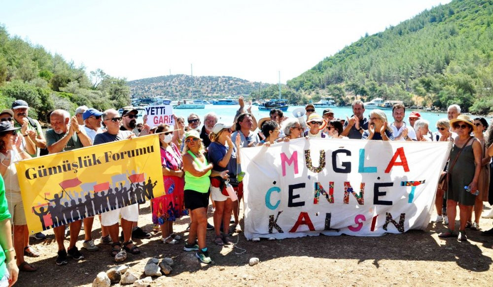 Cennet Koyu’nda Cengiz Holding’e protesto - Resim : 1