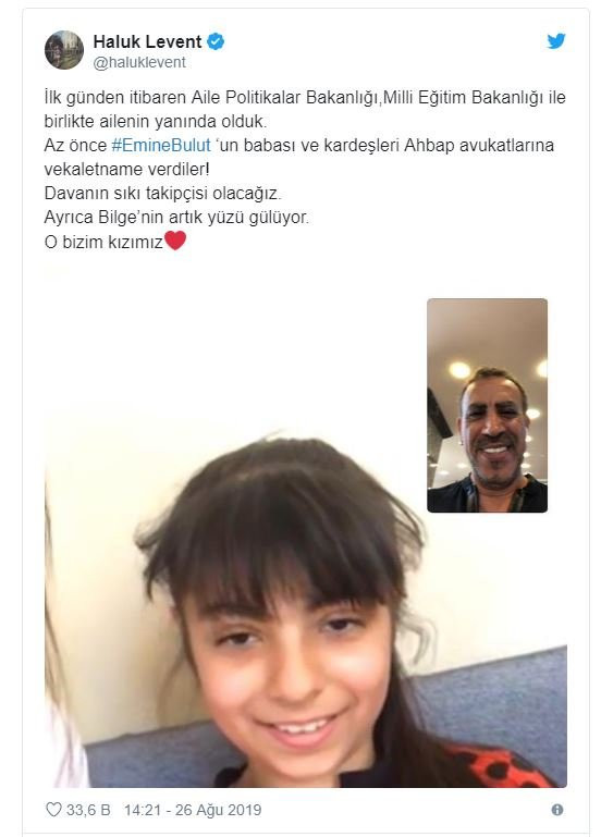 Haluk Levent, Emine Bulut’un kızı ile görüştü - Resim : 1