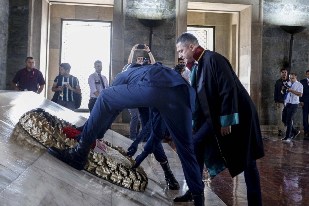 Ankara Barosu’ndan Anıtkabir ziyareti! - Resim : 1