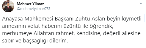 AYM Başkanının acı günü - Resim : 1