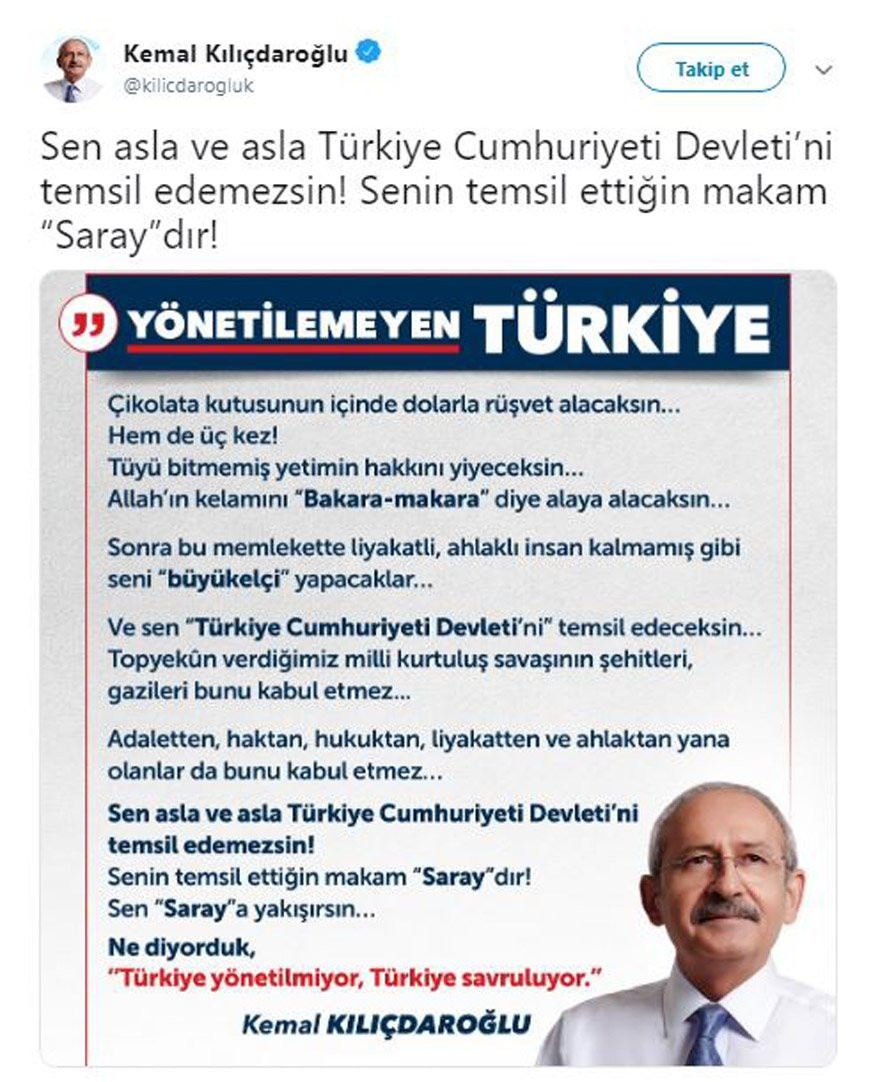 Kılıçdaroğlu’ndan ‘Egemen Bağış’ tepkisi - Resim : 1