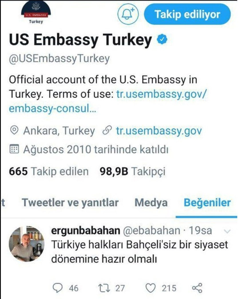 Amerikan Büyükelçiliği özür diledi! - Resim : 1