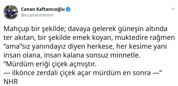 Canan Kaftancıoğlu'ndan duygulandıran teşekkür - Resim : 1