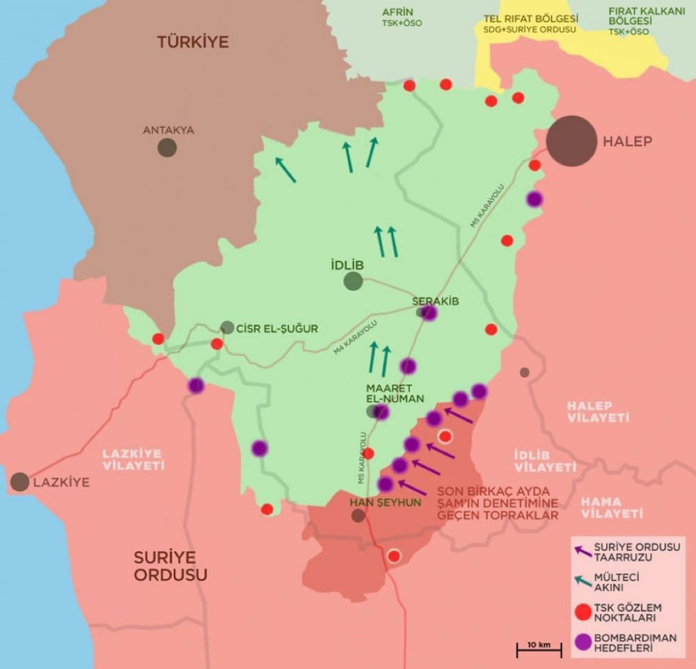 Suriye'de Türk gözetim noktası kuşatma altında - Resim : 1