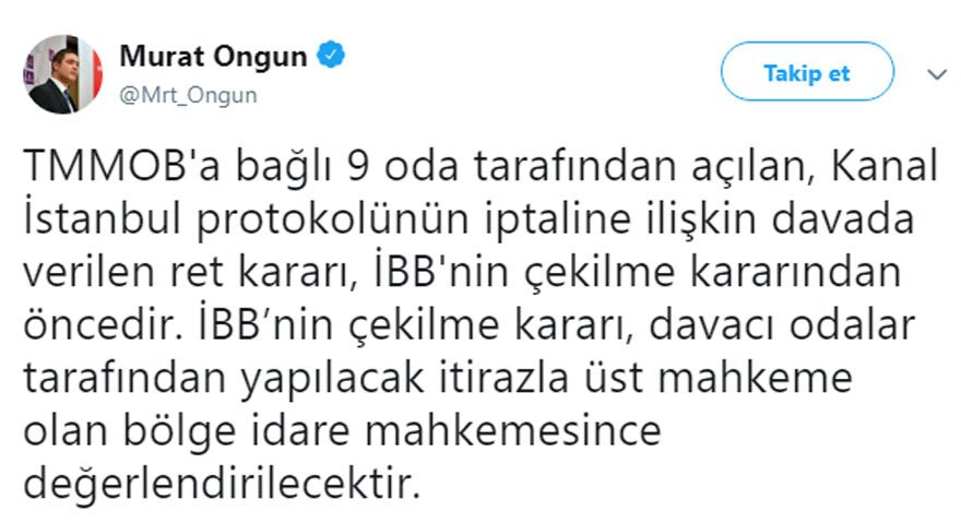 İptal davasıyla ilgili İBB’den açıklama! - Resim : 1