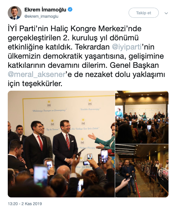 Akşener’den İstanbul’da ikinci yıl kutlaması! - Resim : 1