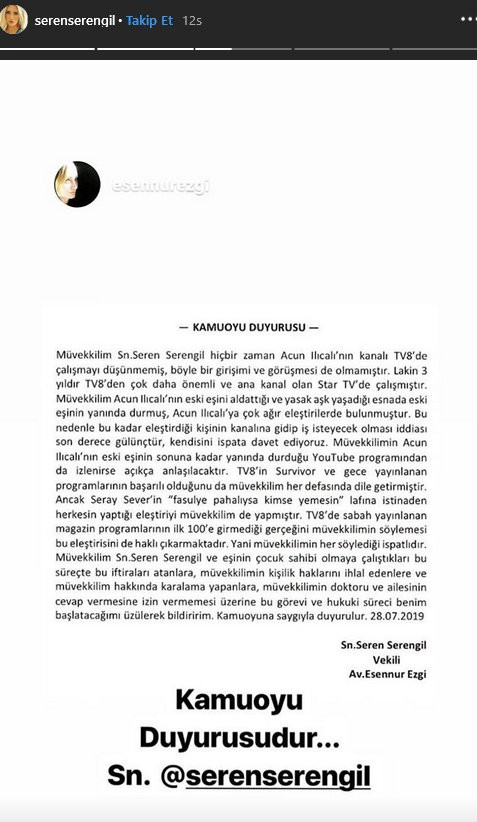 'Fasulye' krizi sürüyor: Serengil, Acun Ilıcalı'ya karalama davası açıyor! - Resim : 3