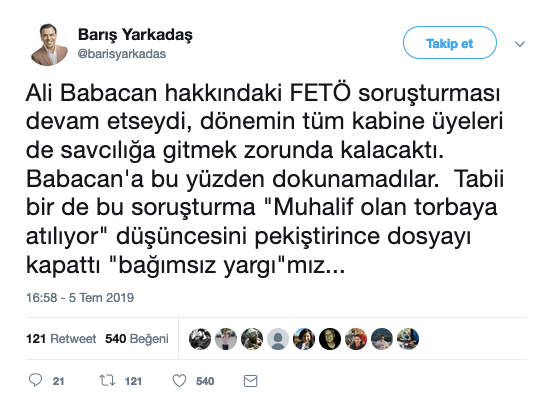 Ali Babacan için karar verildi! - Resim : 1