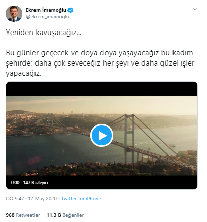 Ekrem İmamoğlu'ndan İstanbul'a mesaj - Resim : 1