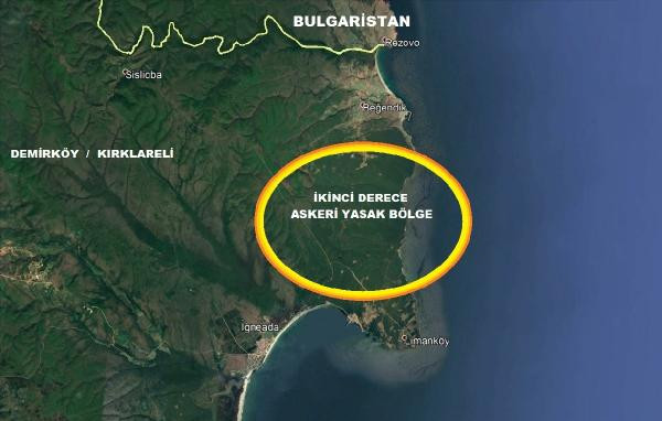 Karadeniz kıyısında 20 kilometrelik bir alan askeri yasak bölge ilan edildi - Resim : 1