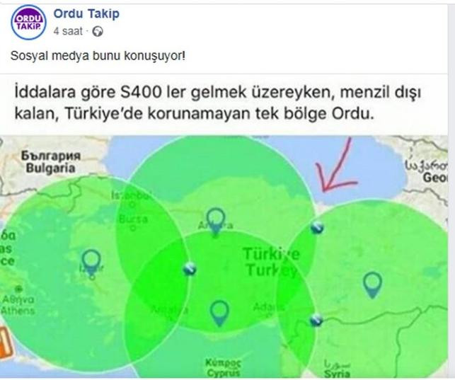 Ordu'da S-400 paniği! Başkan sosyal medya hesabından seslendi - Resim : 2