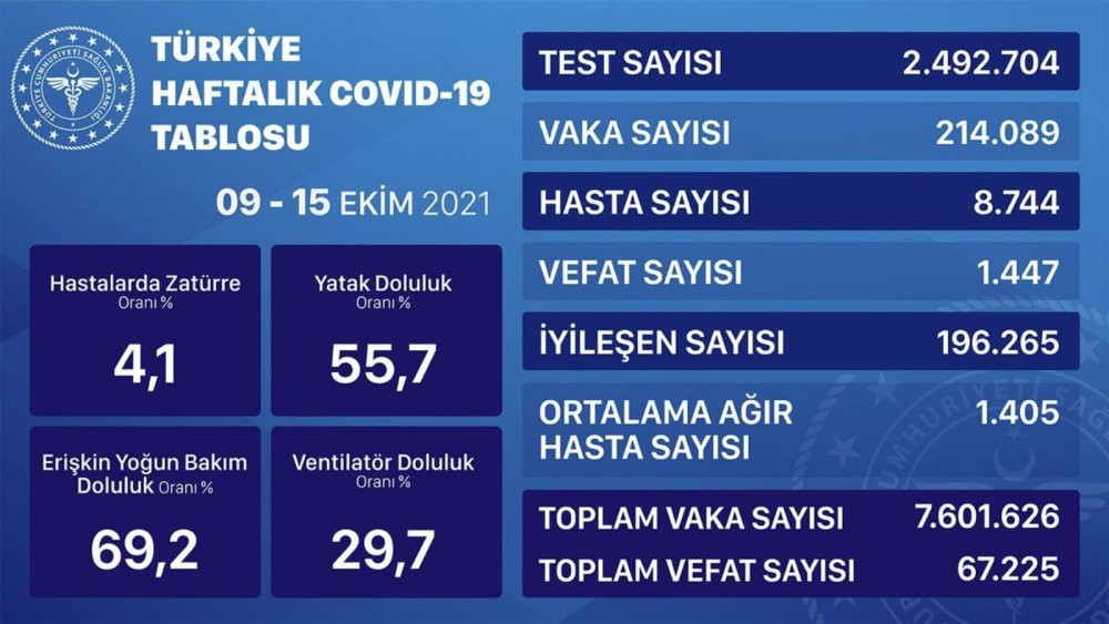 Sağlık Bakanlığı'nın açıkladığı veriler korkutuyor - Resim : 1