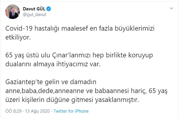 65 yaş ve üstüne yeni kısıtlamalar getirildi - Resim : 1