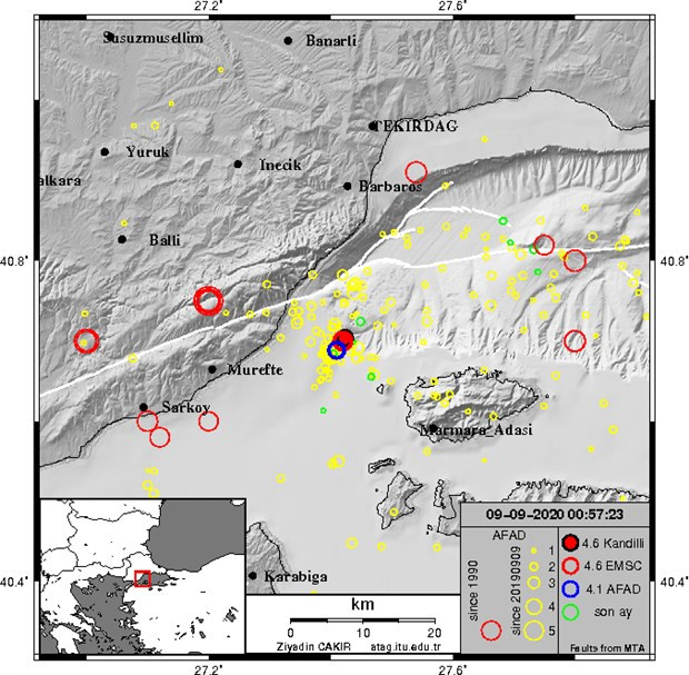 Prof. Dr. Naci Görür Marmara Denizi'ndeki depremi değerlendirdi - Resim : 1