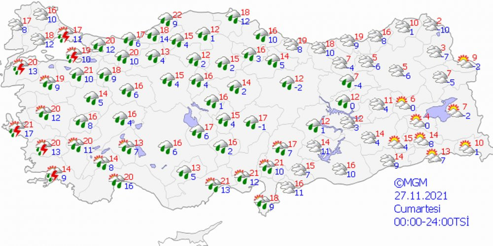 Meteoroloji'den sağanak ve kar uyarısı! - Resim : 4