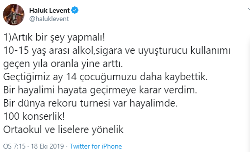 Haluk Levent çocuklar için yapacaklarını açıkladı! - Resim : 1