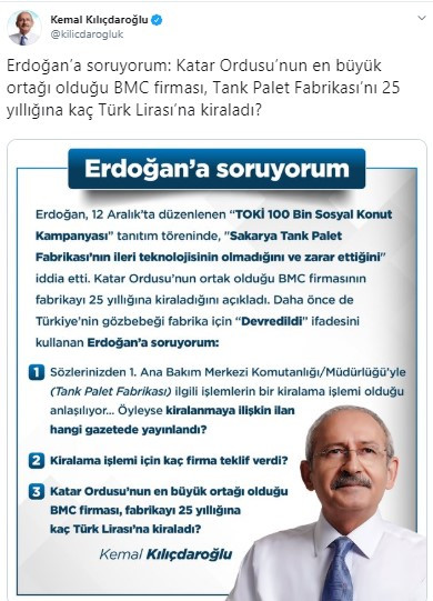 Kılıçdaroğlu'ndan Erdoğan'a zor soru - Resim : 2