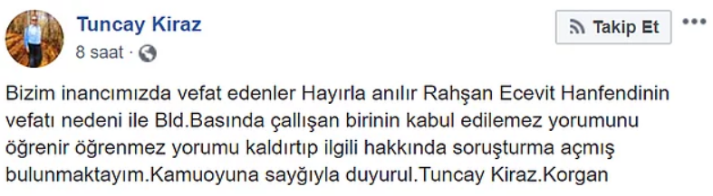 AKP'li Başkandan, Rahşan Ecevit için skandal yorum: 'Ateşi bol olsun inşallah' - Resim : 2