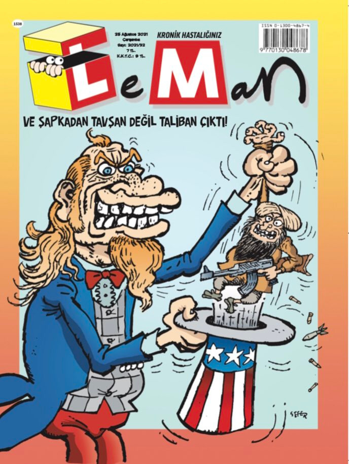 Leman’dan bomba 'Taliban' kapağı - Resim : 1