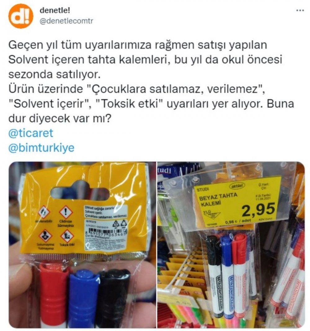 BİM'in kırtasiye &uuml;r&uuml;nleri tartışma yarattı - Resim : 1