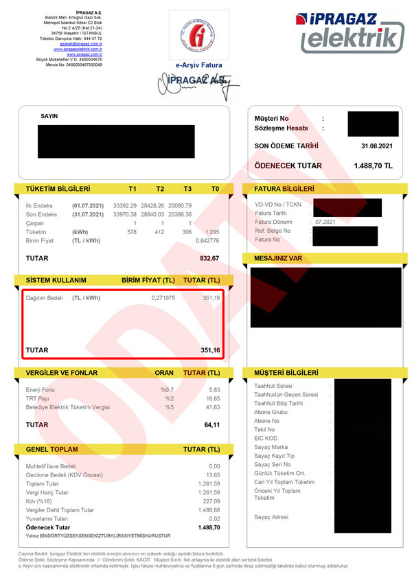 Elektrik faturalarına eklenen 'gizli zam' belgelendi - Resim : 2