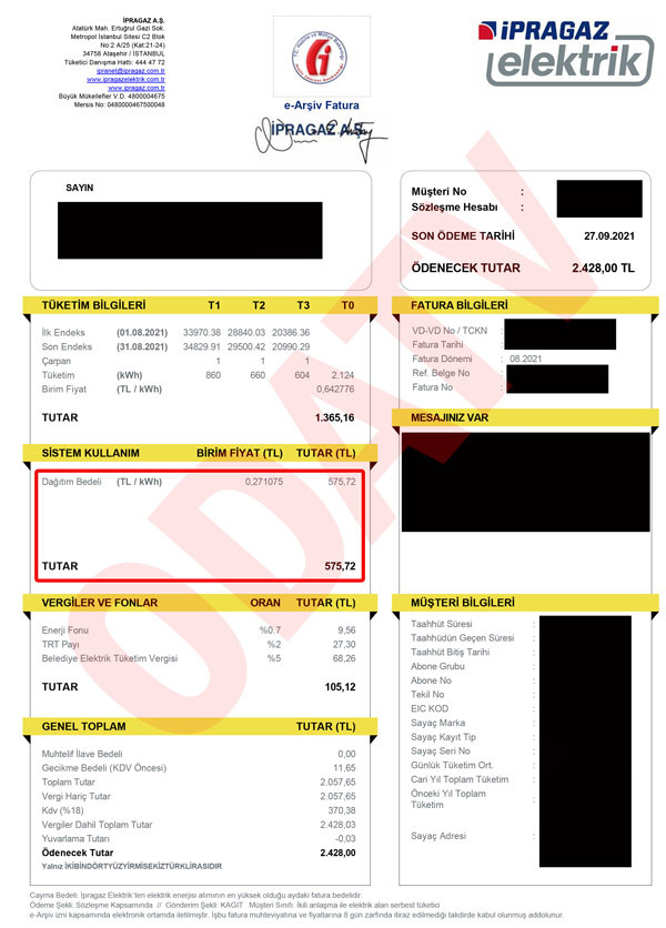 Elektrik faturalarına eklenen 'gizli zam' belgelendi - Resim : 3